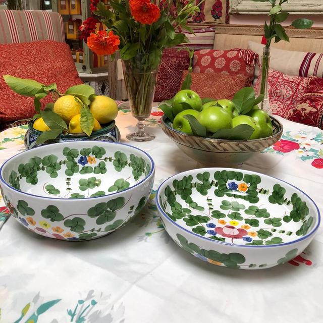 "Classic Ivy" Serving bowl (petite)