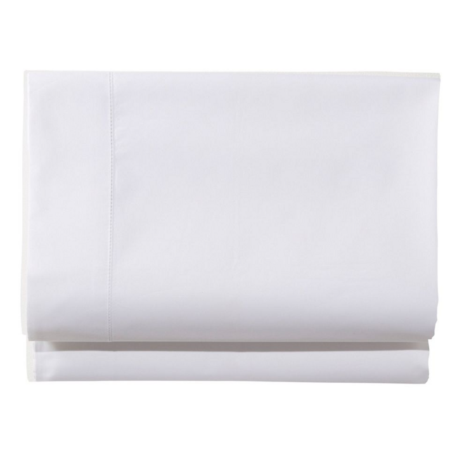 L.L. Bean Cotton Percale Sheet Set, White