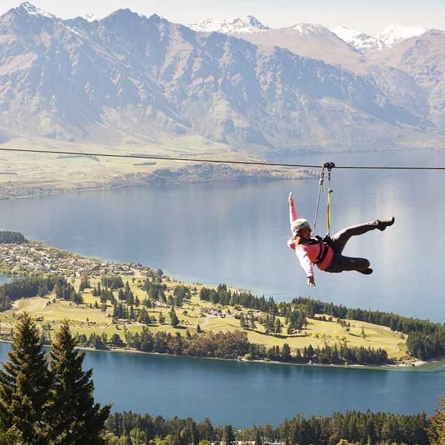 Zip line New Zealand - ZipTrek Tours