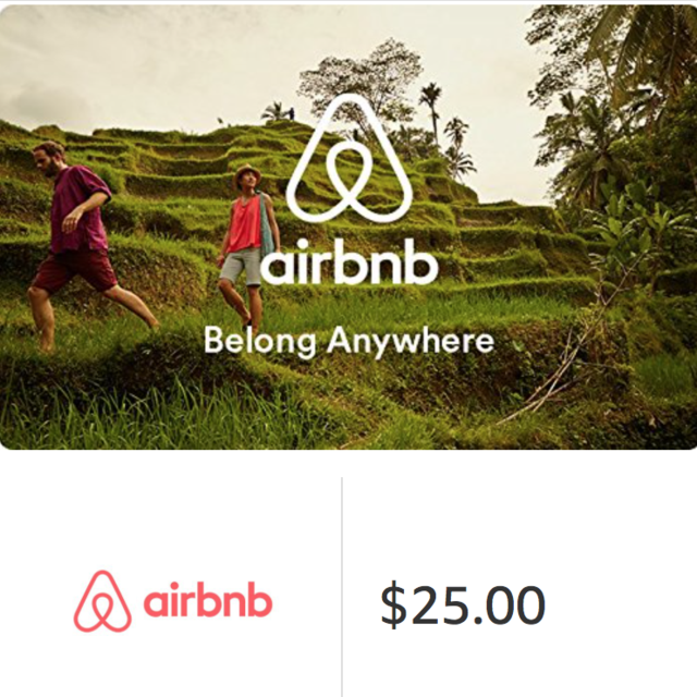 Airbnb Gift Cards