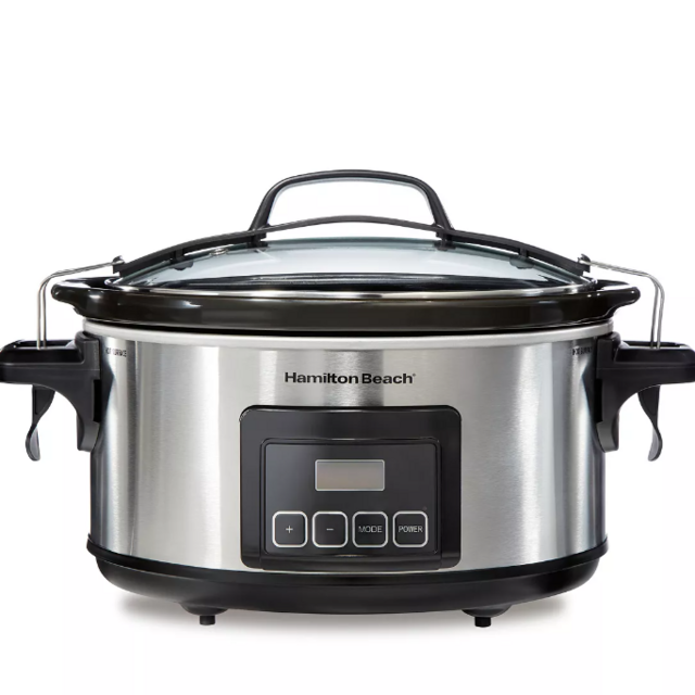 Hamilton Beach Programmable Stay or Go 6 Qt. Slow Cooker