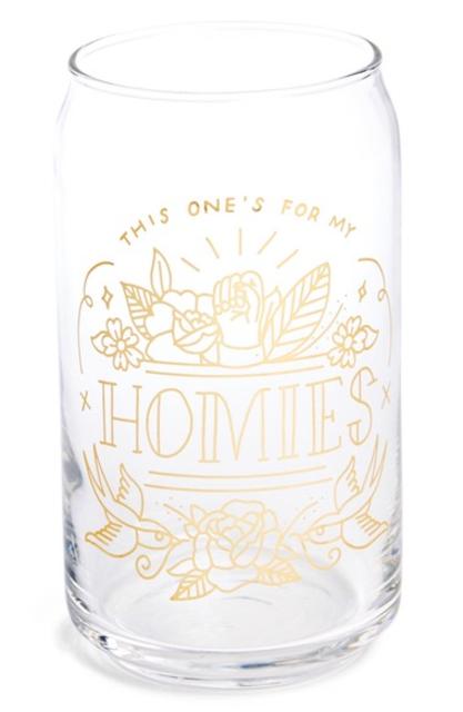 Homies Beer Glass
