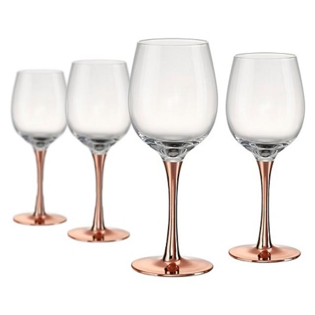 Artland, Set of 4 Coppertino 14oz Wine Glasses product details page