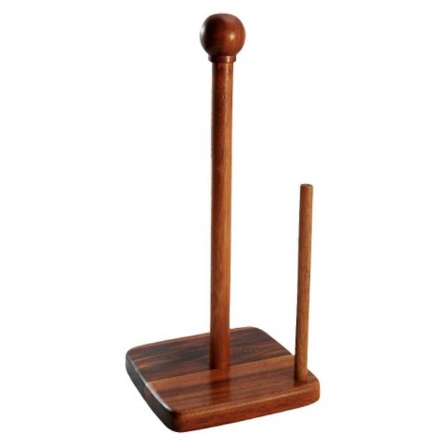 Threshold Acacia Paper Towel Holder product details page