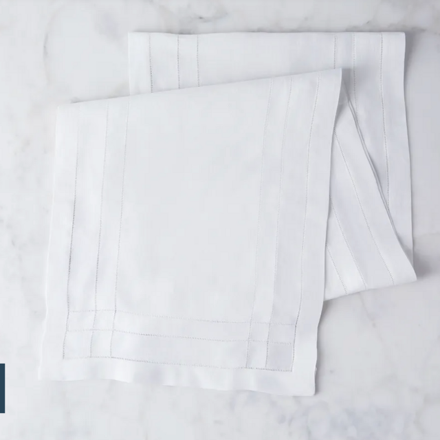 Doppio Estate Hand-Stitched Table Linens