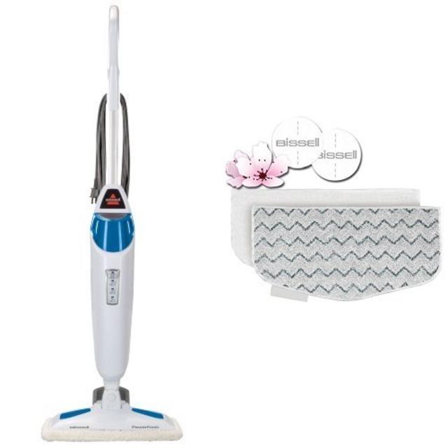 Long Lasting Performance Bundle - PowerFresh Steam Mop + Steam Mop Pads and Fragrance Disks