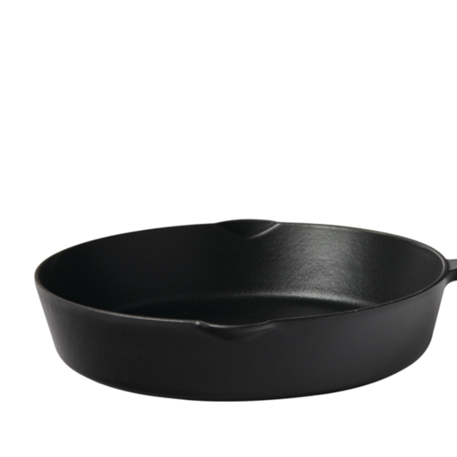 Stevens- Capital Kitchen Element Cast Iron Fry Pan, Black, 28cm