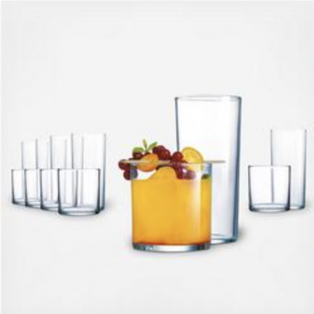 16-Piece Glassware Set