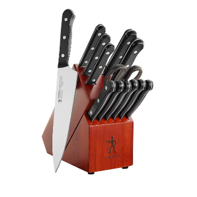 14-Piece Kitchen Knife Block Set