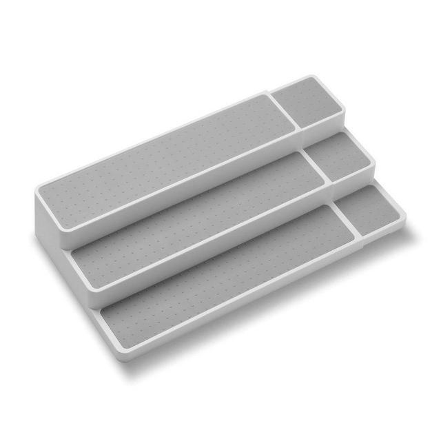 Shelf Organizer, Expandable, White