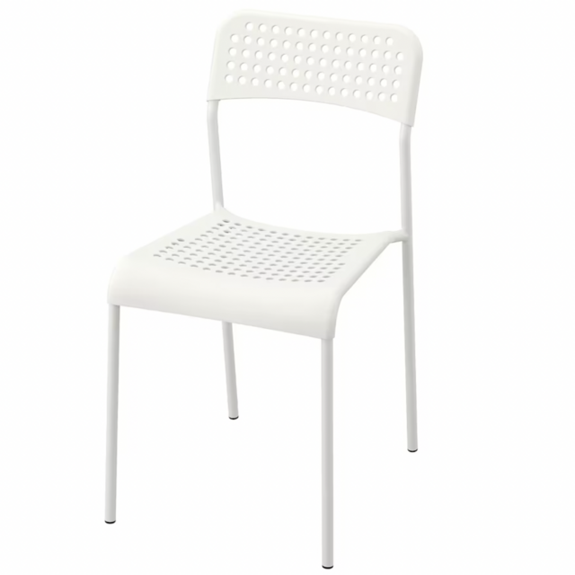 ADDE Light and Stackable Chairs- Set of 4
