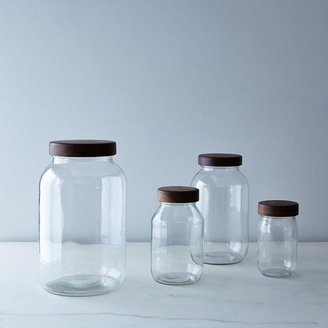 Hand-Turned Mason Jar and Lid - Gallon (128 oz.)