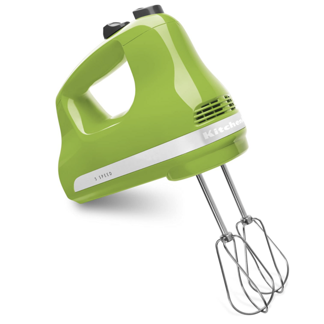 KitchenAid KHM512GA 5-Speed Ultra Power Hand Mixer, Green Apple
