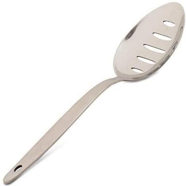 JB Prince Gray Kunz Slotted Spoon