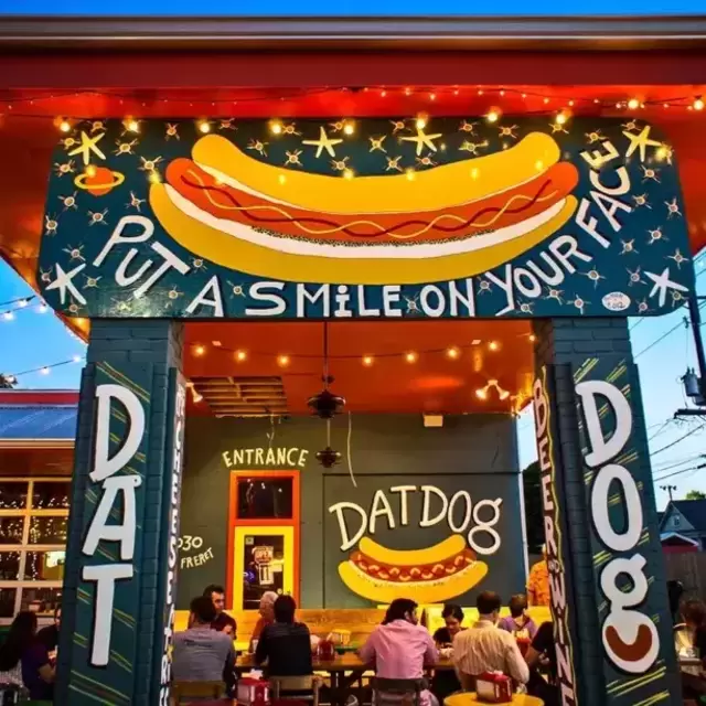 New Orleans Honeymoon: The best hot dogs in the world