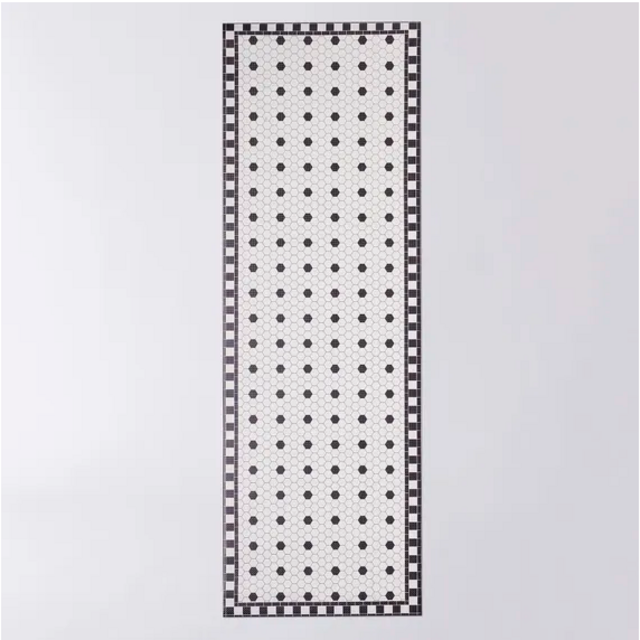 Bistro Tile Vinyl Floor Mat