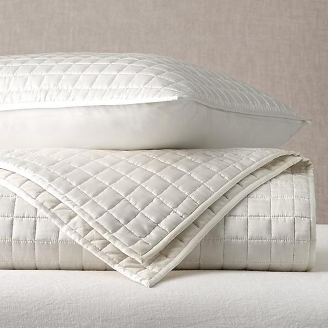 Silk Box-Stitch Coverlet
