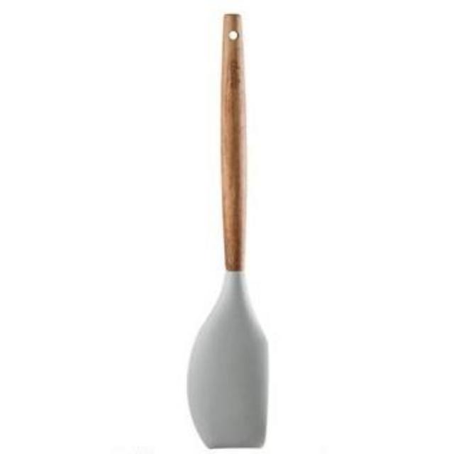 Chefa USA Silicone Spatula Set - with Wooden Handle, Non-Stick Cookware Heat Resistant Kitchen Utensil