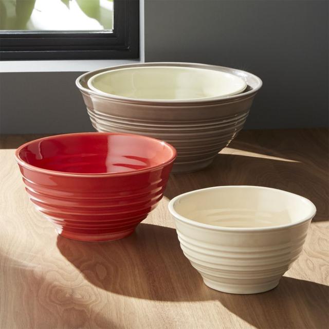Ravenna Nesting Ceramic Bowls Set of 4