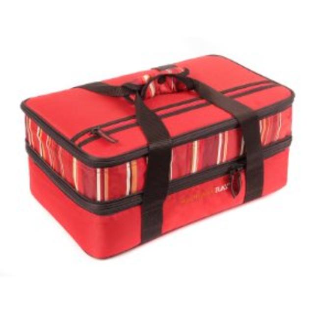 Rachael Ray Expandable Lasagna Lugger, Red