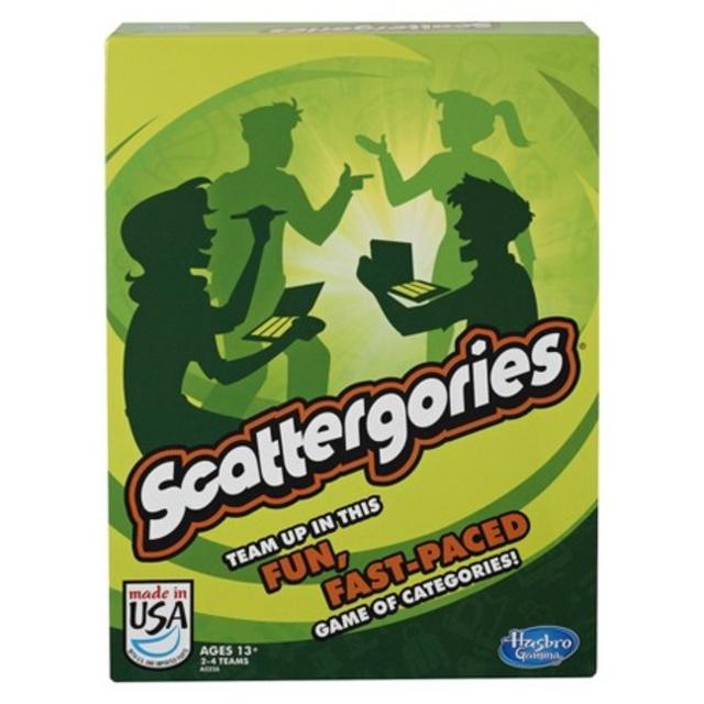 Scattergories Game