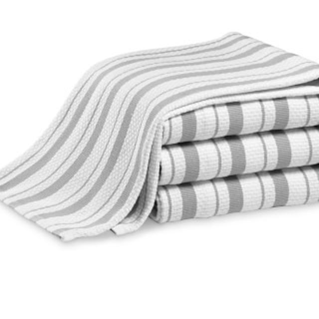 Williams-Sonoma Stripe Towels, Set of 4, Drizzle