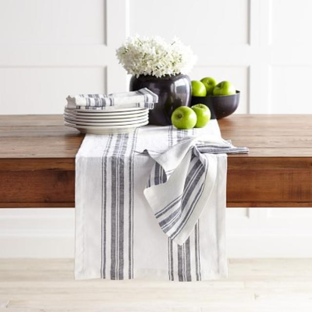 French Stripe Table Runner