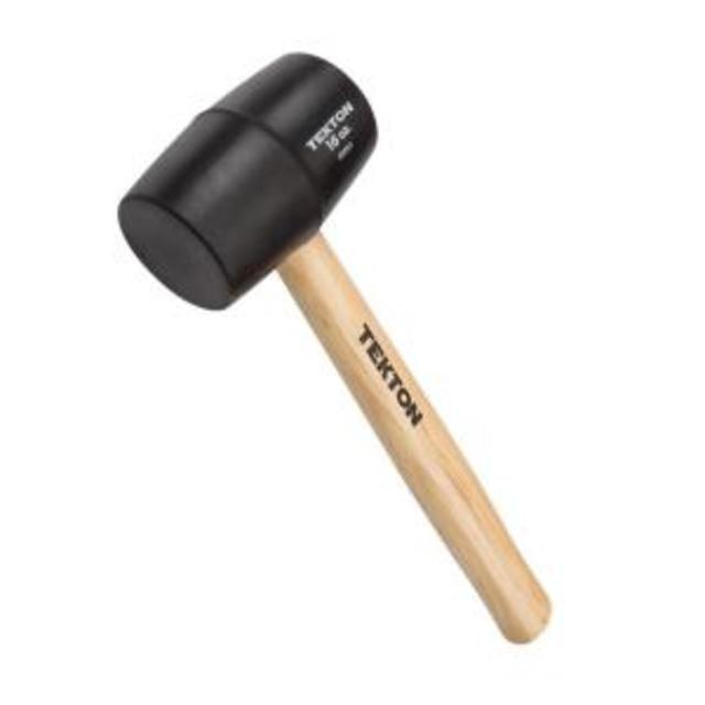 16 oz. Wood Handle Rubber Mallet