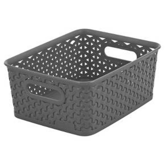 Product description page - Y Weave Small Storage Bin - Grey - Room Essentials™