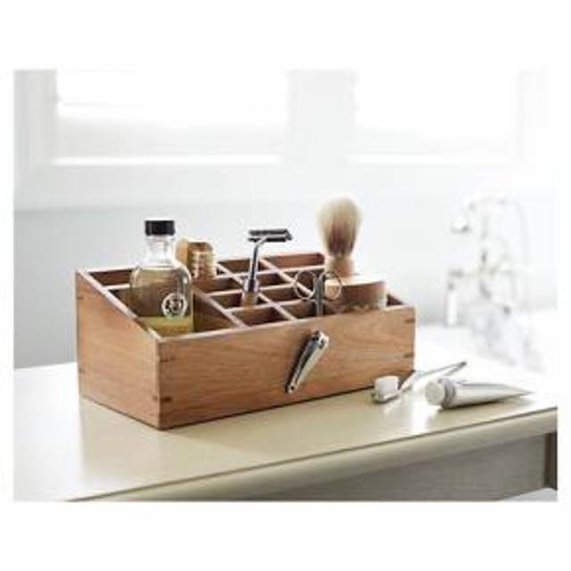 Threshold™ 12 compartment vanity organizer with magnetic strip