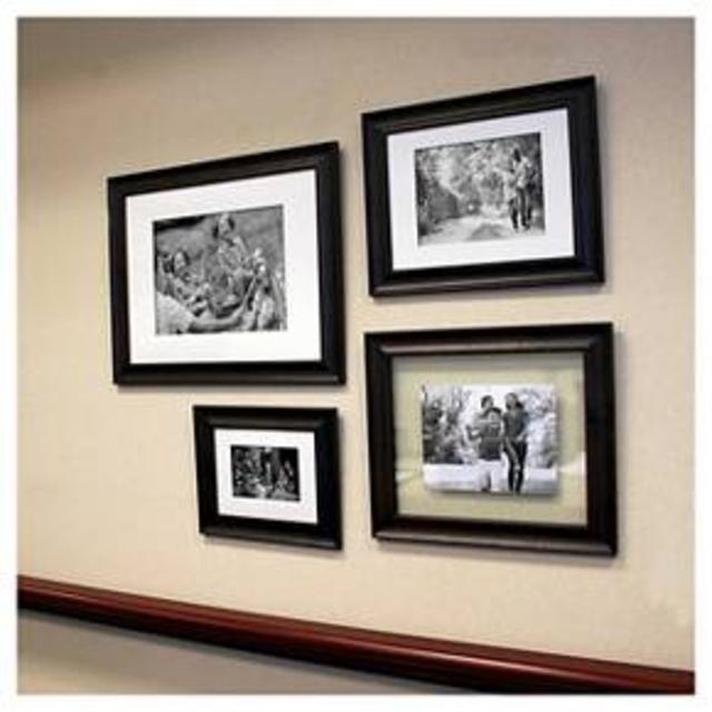 Dark Wood Matted Gallery Frame - Threshold™