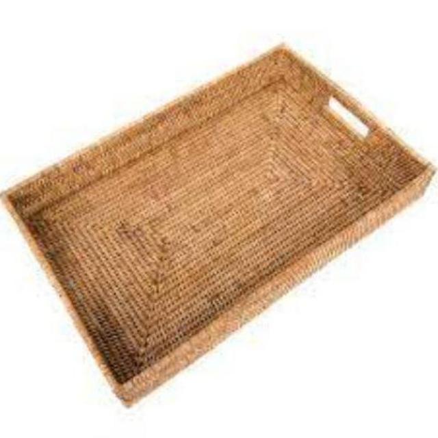 Artifacts Large Rectangular Woven Tray
