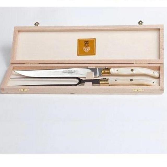 Clause Dozorme Berlingot Carving Set in Natural