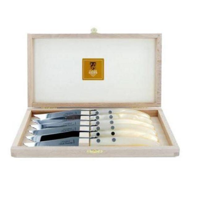 Clause Dozorme Berlingot Steak Knives in Natural