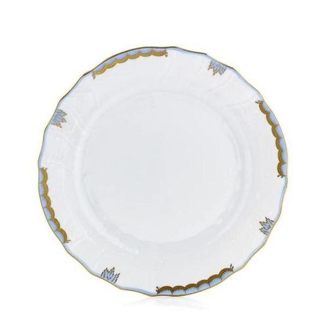 Herend Princess Victoria Light Blue Dinner Plate