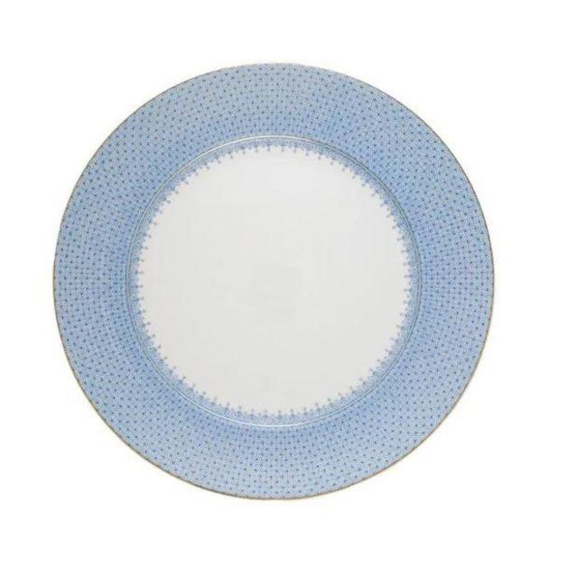Mottahedeh Cornflower Blue Lace Charger