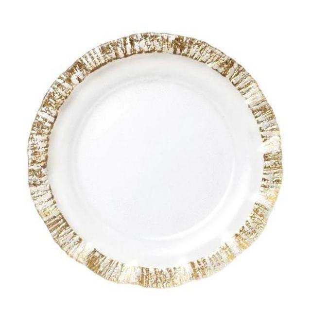 Vietri Rufulo Gold Charger