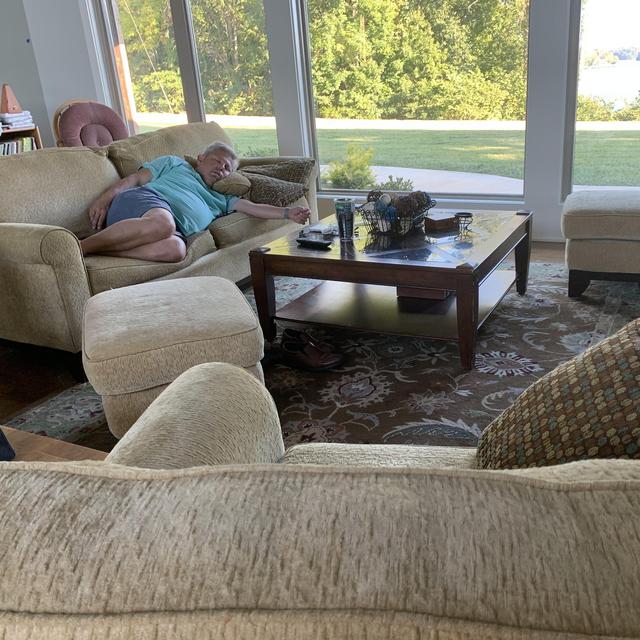 Put Damian to Work - we need can lights in our game room