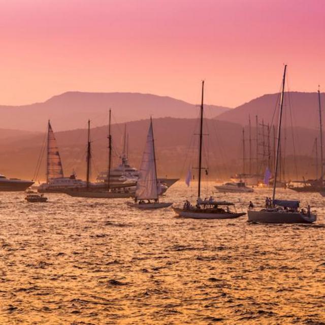 Sunset Sail in the Saint-Tropez Harbor