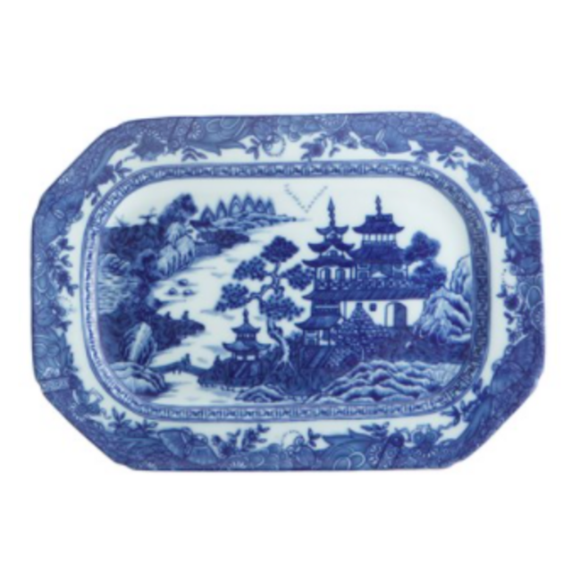 Mottahedeh Blue Canton Cookie Plate