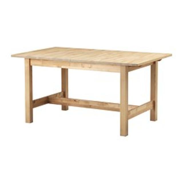 IKEA NORDEN Extendable table, birch