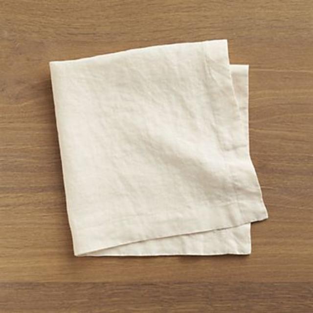 Helena Vanilla Linen Napkin