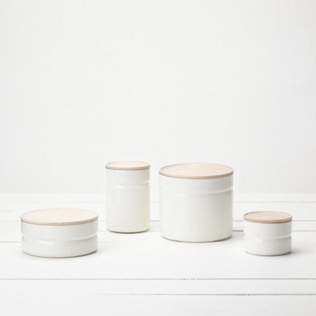 Storage Canisters (Creamy White Small)