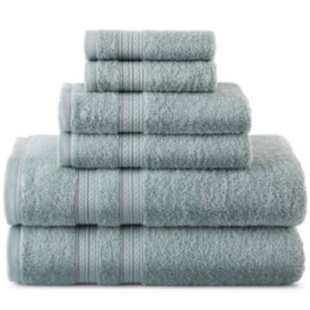 Home Expressions™ 6-pc. Solid Bath Towel Set