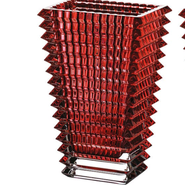 BACCARAT Eye Crystal Small Rectangular Vase