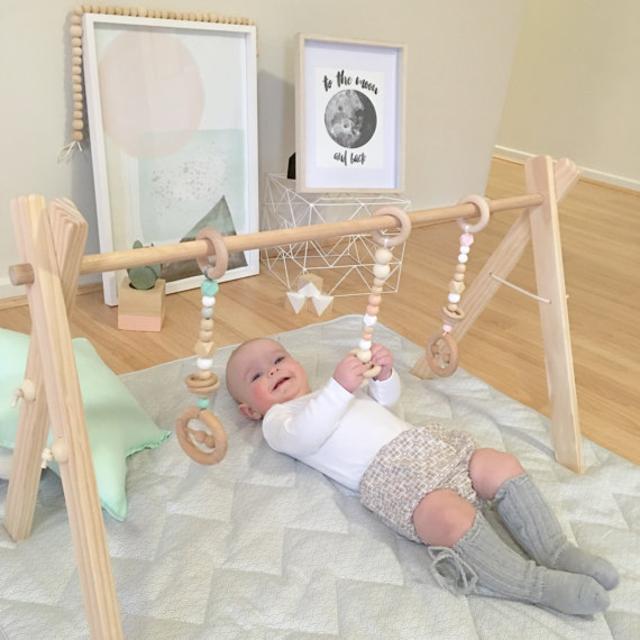 Wooden Baby Gym