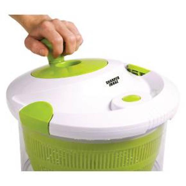 Salad Spinner with Mandoline Attachment Lid