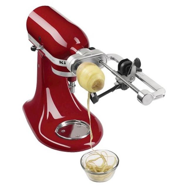 KitchenAid® Spiralizer Attachment with Peel, Core and Slice - KSM1APC