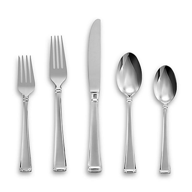 Gorham® Column Frosted™ 5-Piece Flatware Place Setting
