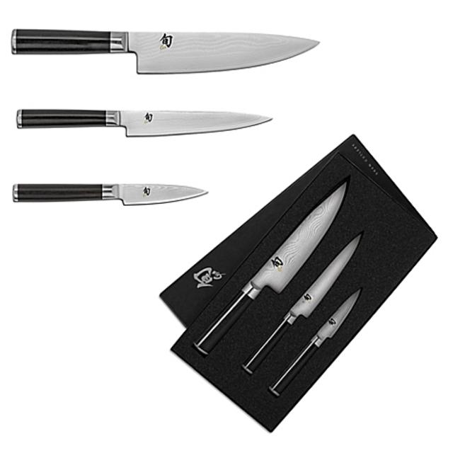 Shun Classic 3-Piece Boxed Cutlery Starter Set